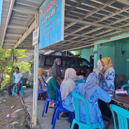 Kegiatan Rutin Posbindu Desa Surian